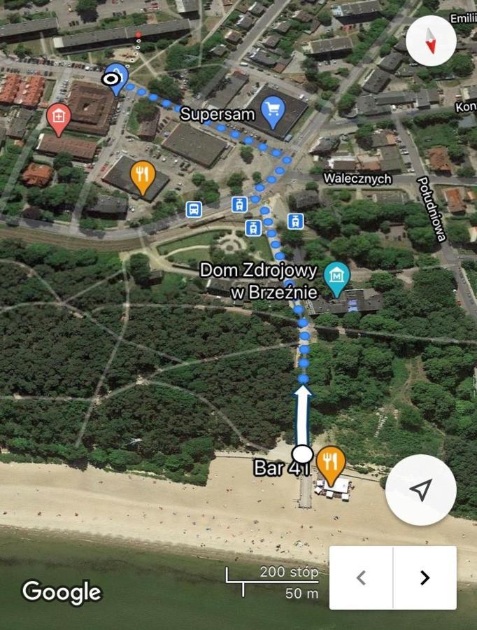 Apartament Blisko Morza I Parku Gdansk Brzezno Dış mekan fotoğraf